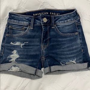 american eagle jean shorts